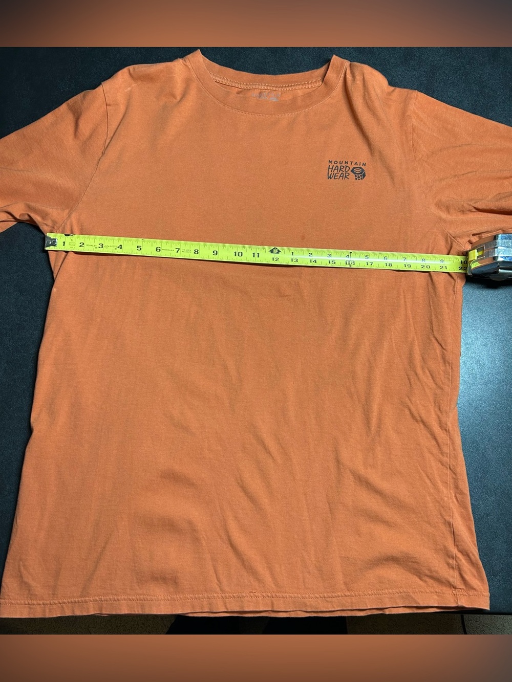 Mountain HardWear Men’s Size XL Orange T-Shirt - Picture 4 of 5